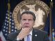 ny governor andrew cuomo confused with hand on his chin as political odds move