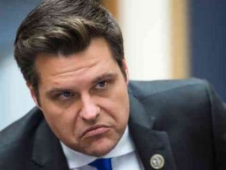 matt gaetz frowning