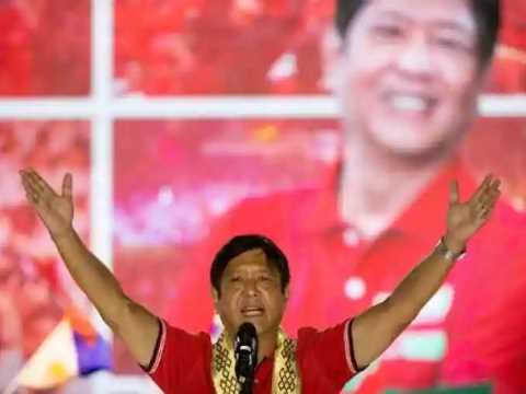 ferdinand bongbong marcos jr elected as philippine president 2022 president bongbong marcos